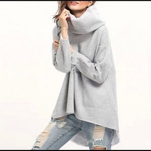 1 LEFT Casual Neck Sweatshirt
